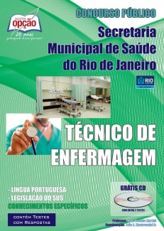 Secretaria  Municipal de Saúde do Rio de Janeiro / RJ-TÉCNICO EM ENFERMAGEM
